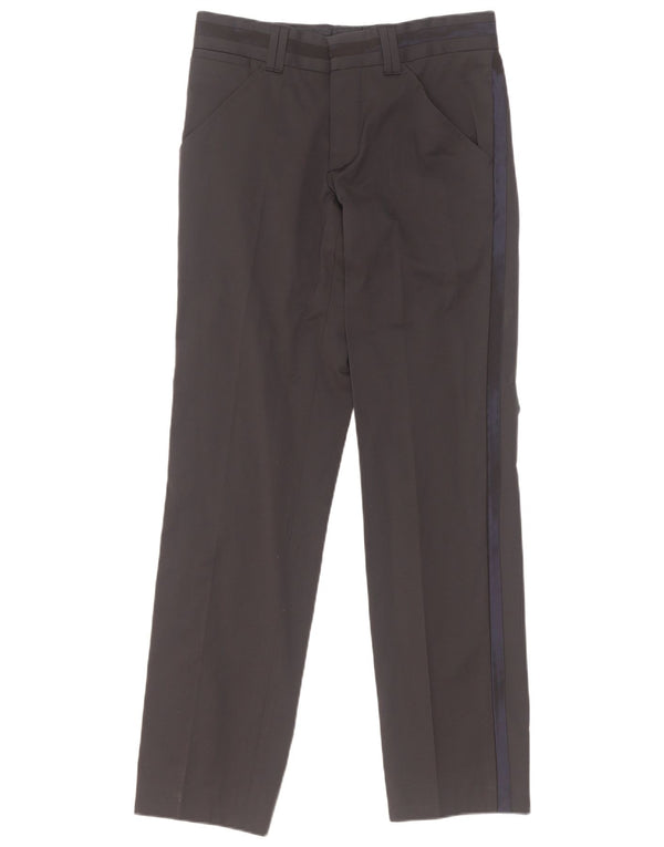 Dolce & Gabbana Mens Casual Trousers IT 46 Small W30 L30 Black Colourblock