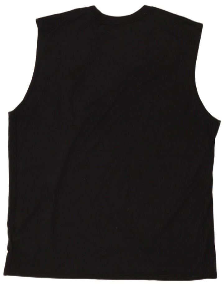 Nike Mens Dri Fit Vest Top XL Black Polyester