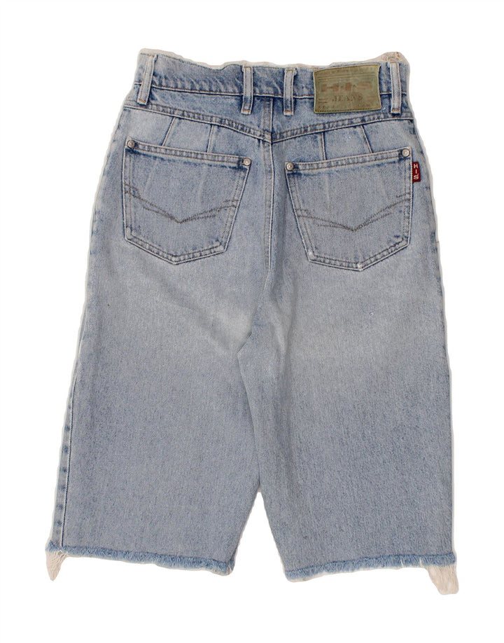 H.I.S Womens Bermuda Denim Shorts W26 Small Blue Vintage H.I.S and Second-Hand H.I.S from Messina Hembry 