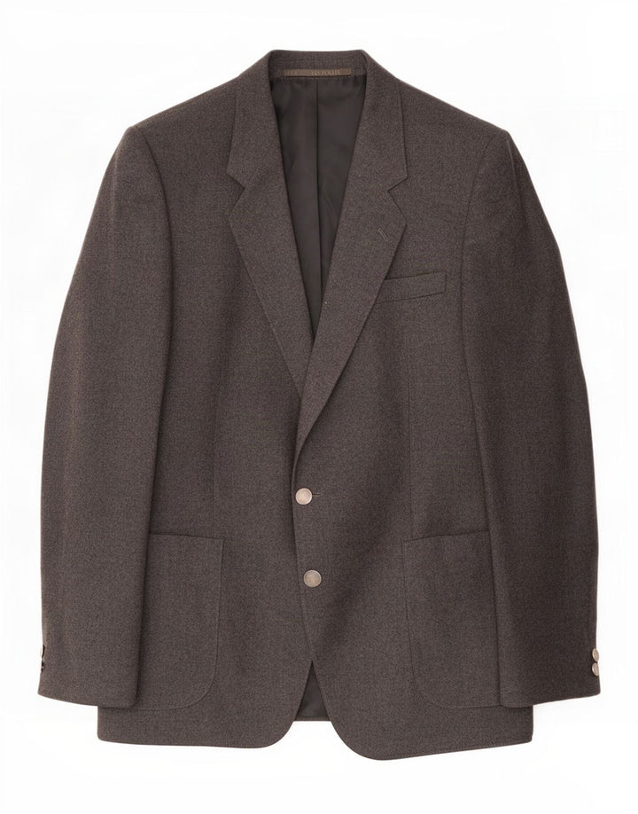 Giuliano Mens 2 Button Blazer Jacket UK 38 Medium Grey