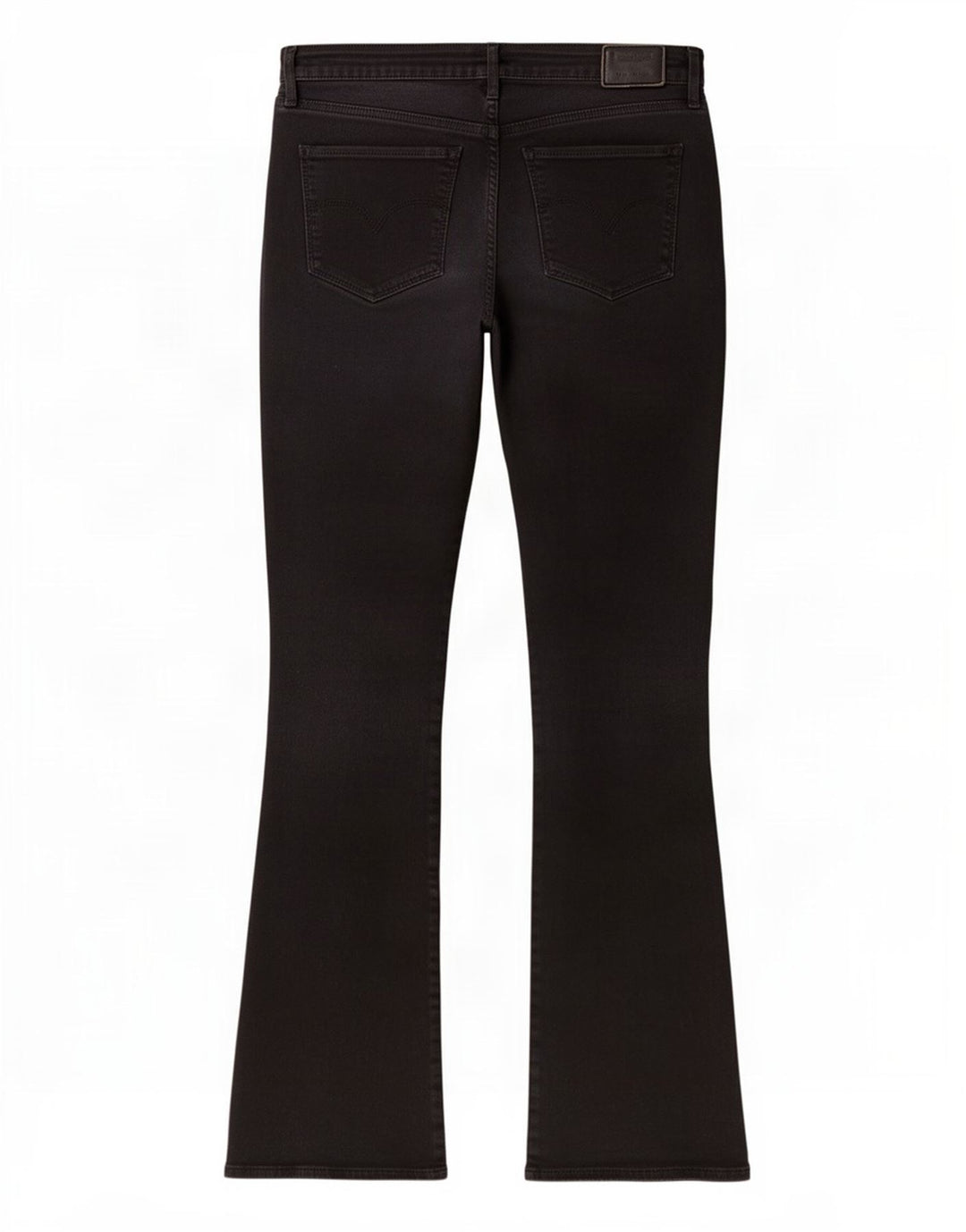 Levi's Womens 715 Bootcut Jeans W32 L30 Black Cotton