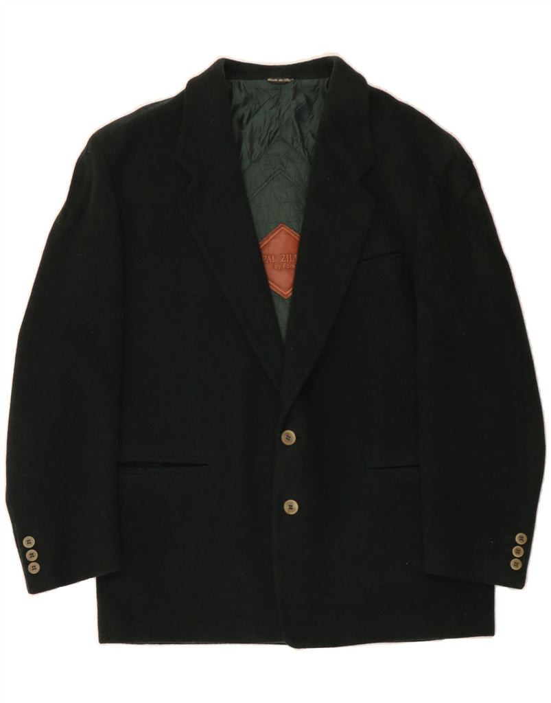 PAL ZILERI Mens 2 Button Blazer Jacket UK 40 Large Green Vintage Pal Zileri and Second-Hand Pal Zileri from Messina Hembry 
