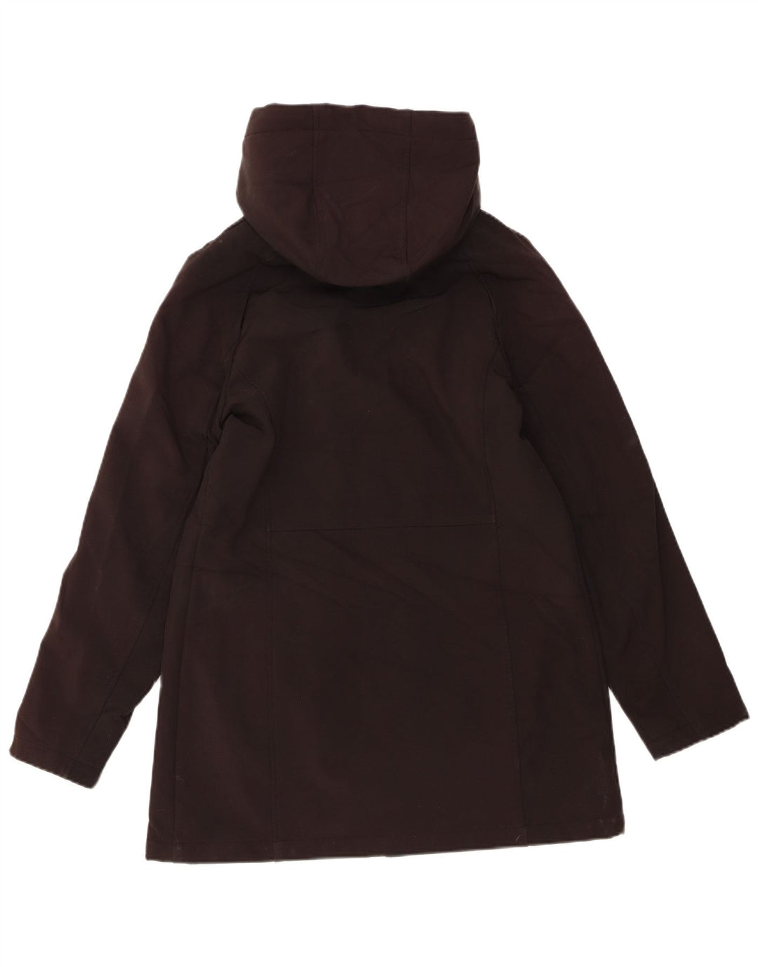 CALVIN KLEIN Womens Hooded Windbreaker Jacket UK 14 Medium Black Polyester