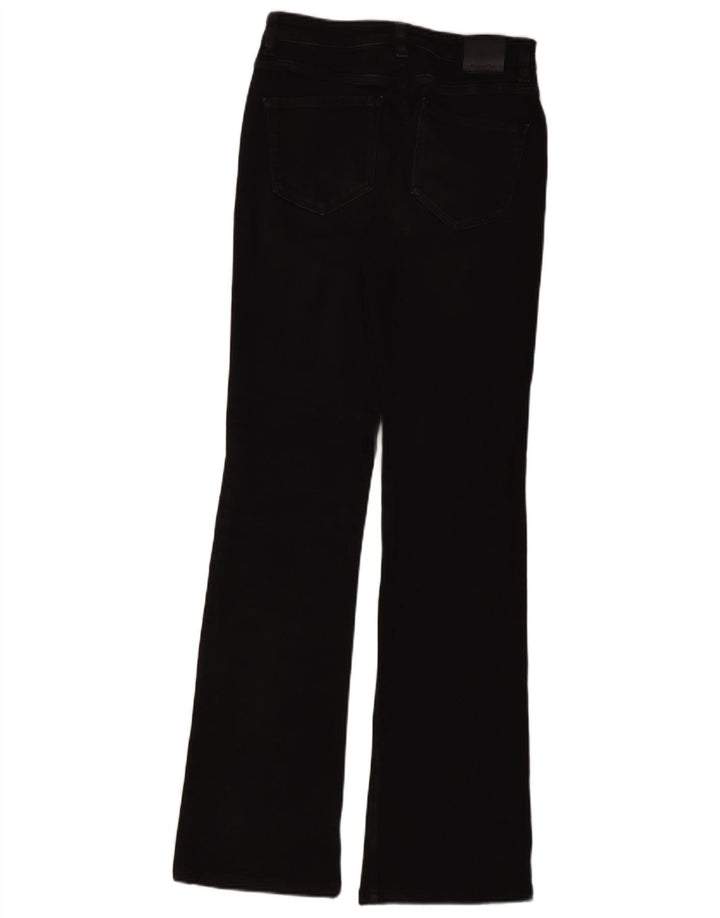 Massimo Dutti Womens Bootcut Jeans EU 38 Small W28 L32 Black