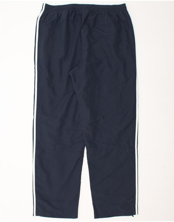 ADIDAS Mens Climalite Tracksuit Trousers XL  Navy Blue Polyester