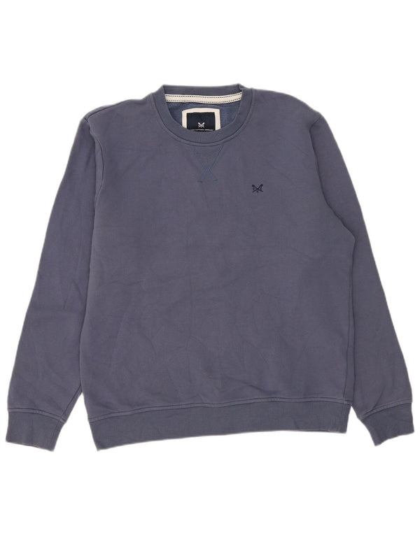 Crew Clothing Mens Sweatshirt Jumper Medium Blue Cotton