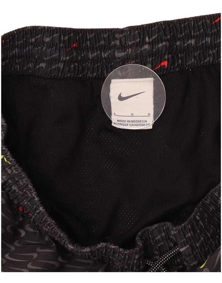Nike Mens Graphic Swimming Shorts Large Grey