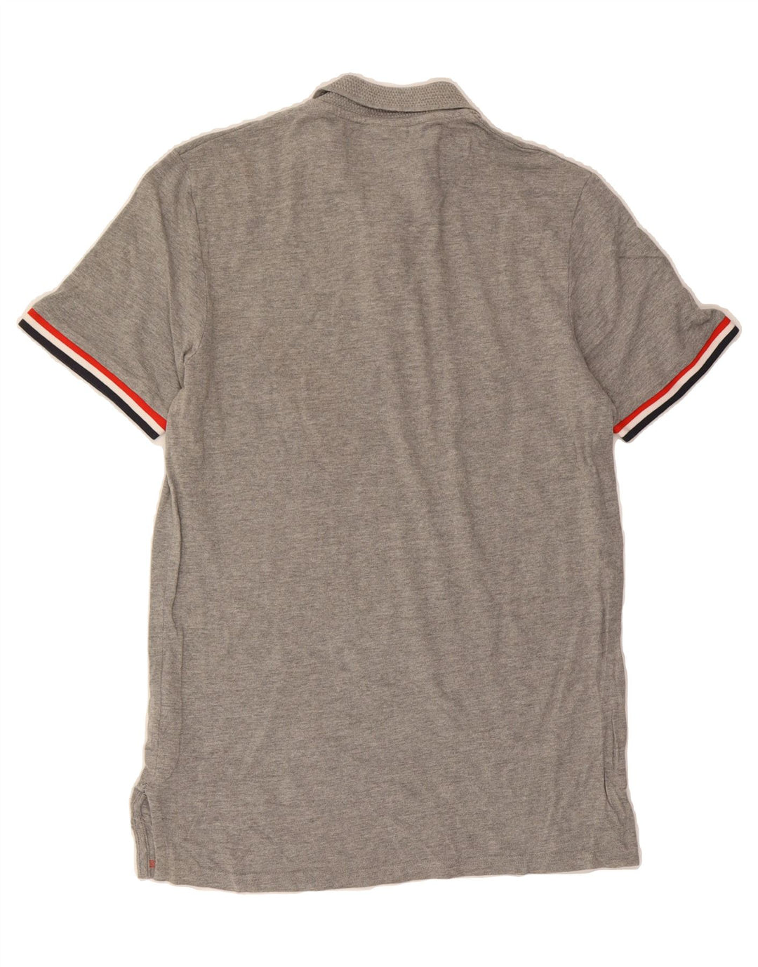 JACK & JONES Mens Polo Shirt Large Grey Cotton Vintage Jack & Jones and Second-Hand Jack & Jones from Messina Hembry 
