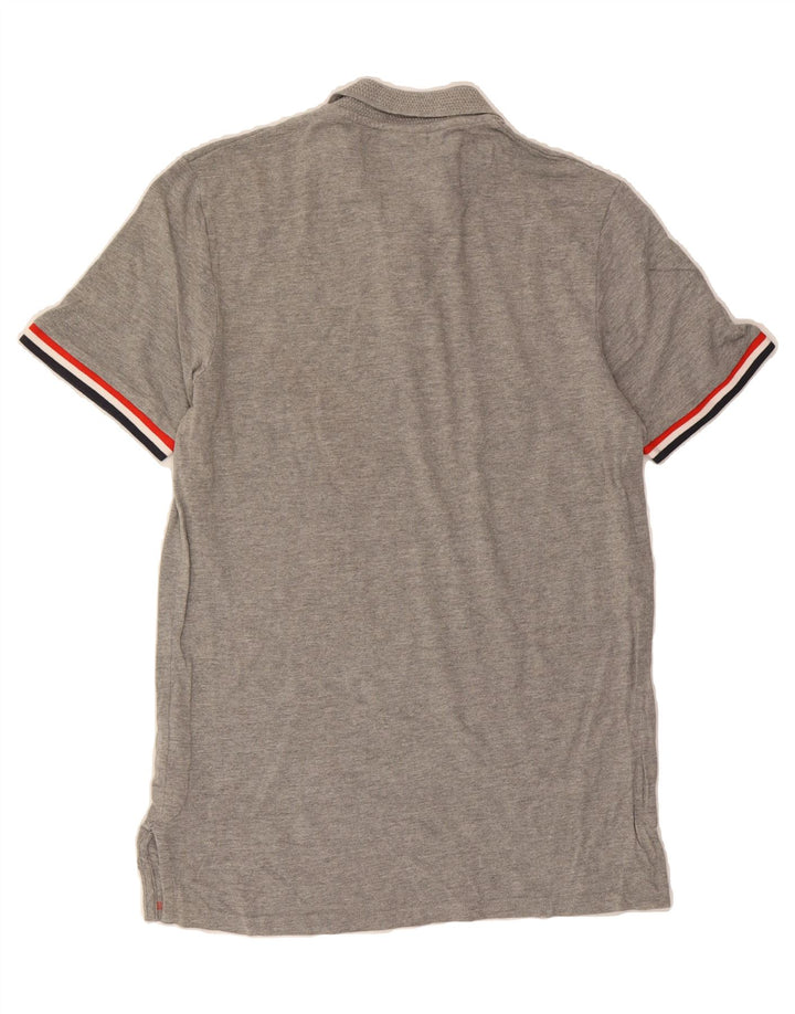 JACK & JONES Mens Polo Shirt Large Grey Cotton Vintage Jack & Jones and Second-Hand Jack & Jones from Messina Hembry 