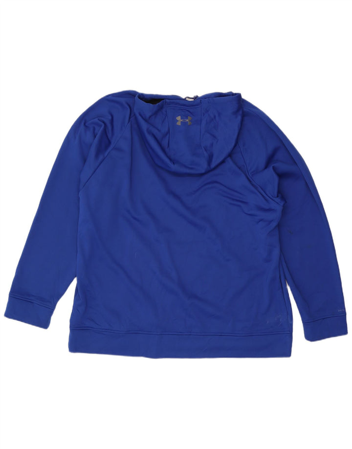 Under Armour Mens Graphic Hoodie Jumper 2XL Blue