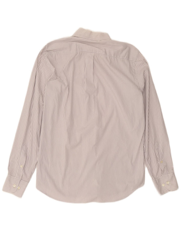 Armata Di Mare Mens Shirt IT 48 Medium White Pinstripe