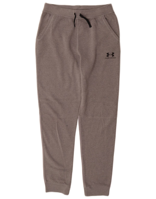 Under Armour Girls Cold Gear Tracksuit Trousers Joggers 13-14 Years XL Grey
