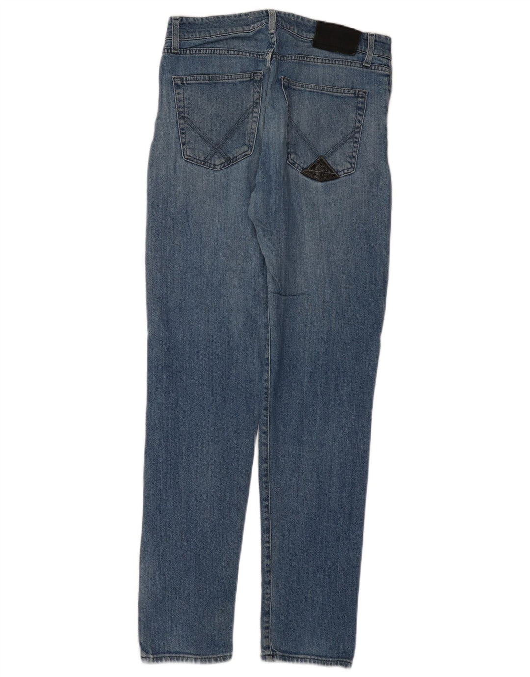 ROY ROGERS Mens Slim Jeans W34 L34 Blue Cotton