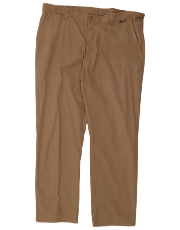 Harmont & Blaine Mens Straight Chino Trousers IT 58 3XL W38 L30 Beige
