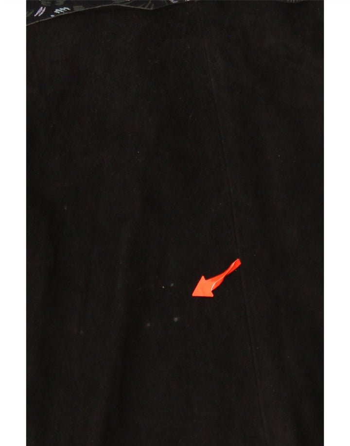 VINTAGE Womens Wrap Skirt W30 Medium  Black Floral