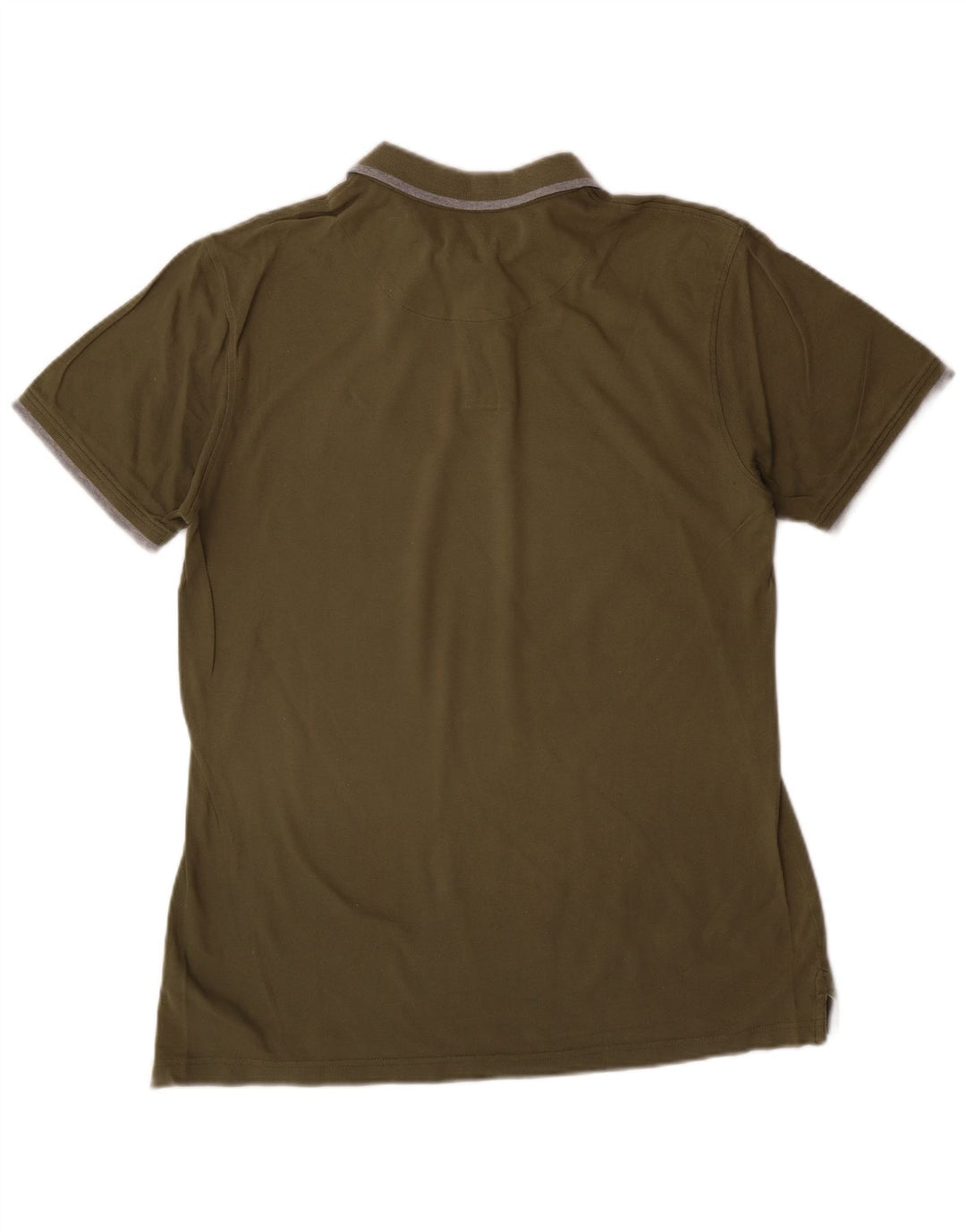 Harmont & Blaine Mens Regular Fit Polo Shirt Large Green Cotton