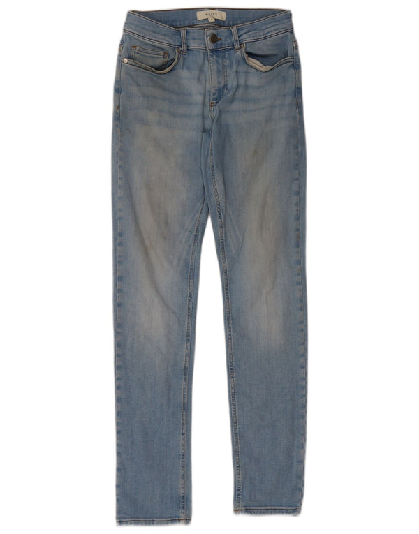 Reiss Mens Skinny Jeans W30 L31 Blue Cotton
