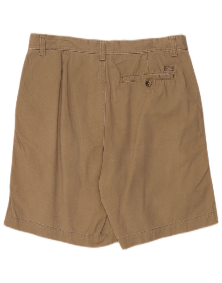 MARKS & SPENCER Mens Chino Shorts W32 Medium Brown Cotton