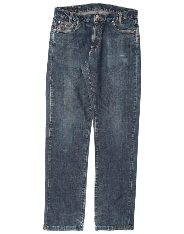 SERGIO TACCHINI Mens Straight Jeans W34 L34 Blue Cotton