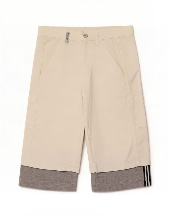Dolce & Gabbana Boys Capri Trousers 7-8 Years W22 L15 White Colourblock
