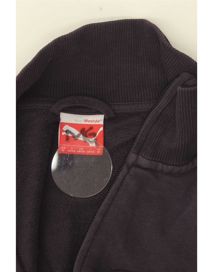 Puma Mens Tracksuit Top Jacket Medium Navy Blue