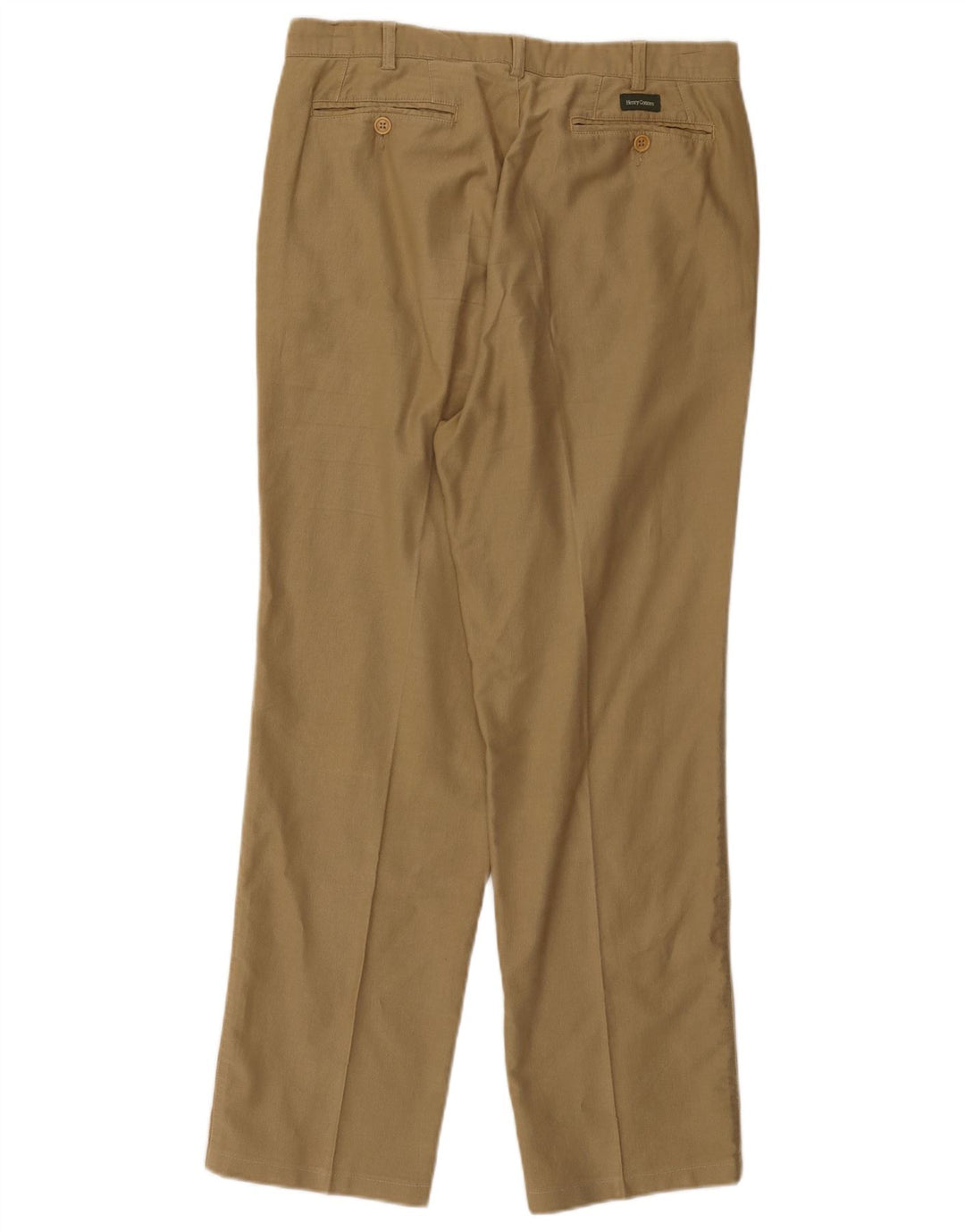 HENRY COTTONS Mens Straight Chino Trousers IT 50 Large W32 L29 Beige