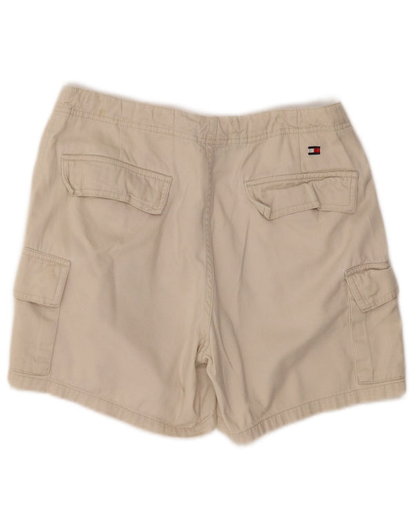 Tommy Hilfiger Womens Cargo Shorts US 6 Medium W28  Beige Cotton