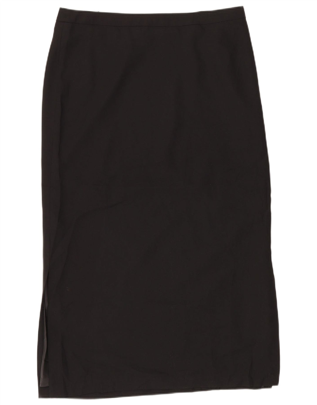 Marks & Spencer Womens Maxi Skirt UK 16 Large W34  Black Polyester