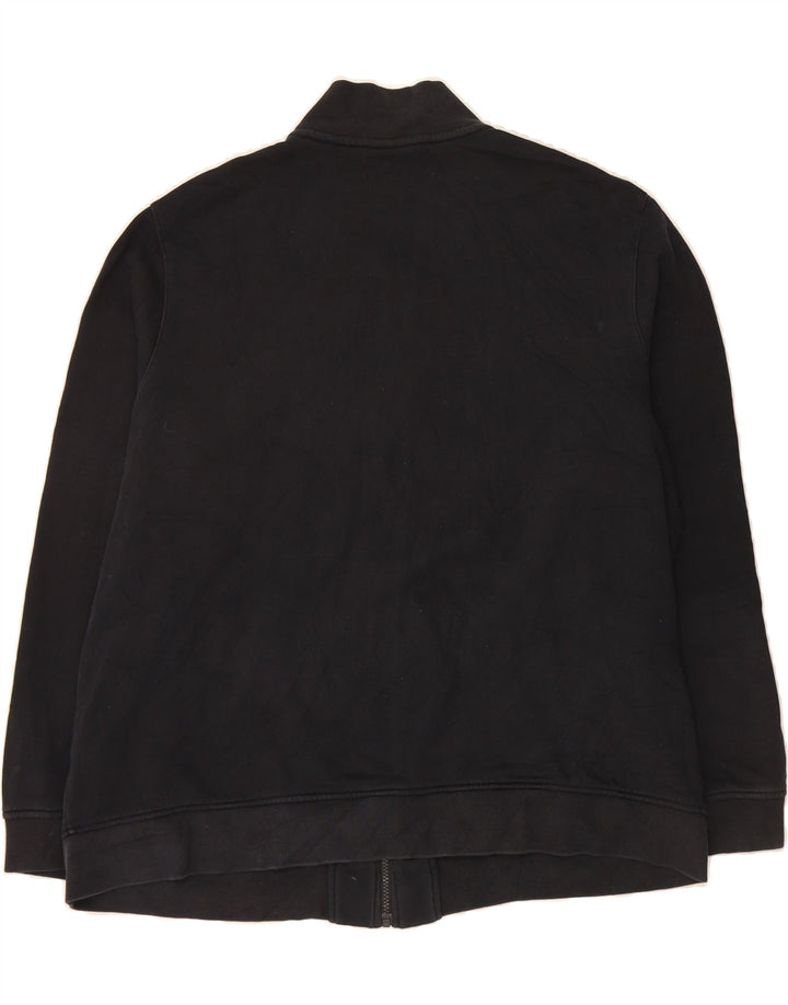 NIKE Mens Tracksuit Top Jacket 2XL Black Cotton Vintage Nike and Second-Hand Nike from Messina Hembry 