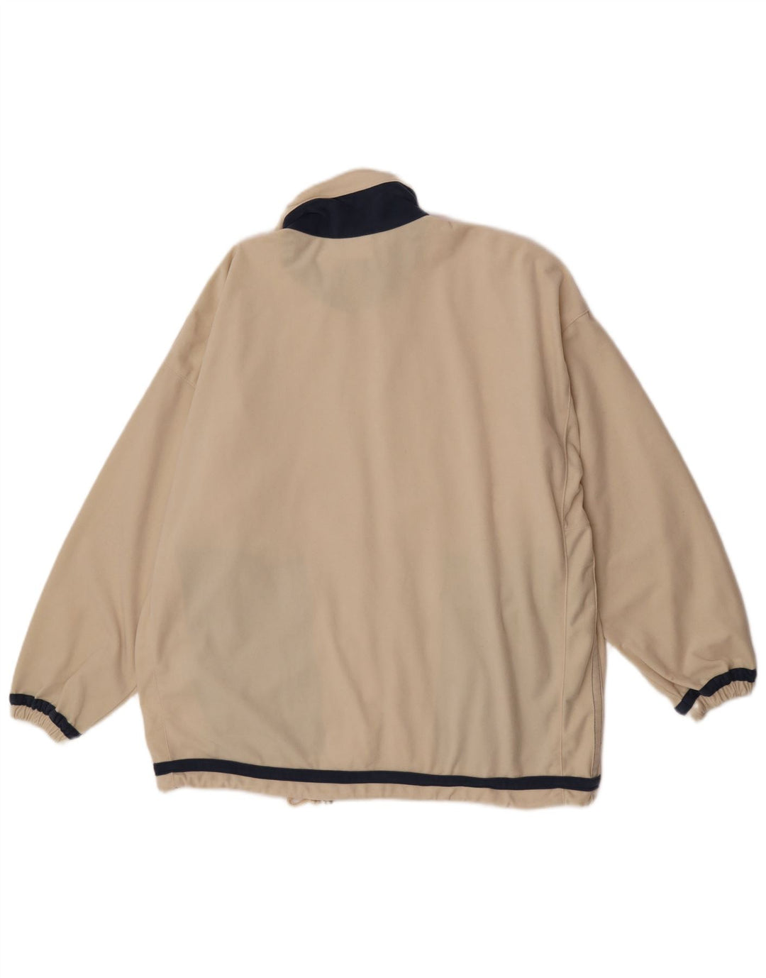 Diadora Mens Graphic Tracksuit Top Jacket Medium Beige Colourblock