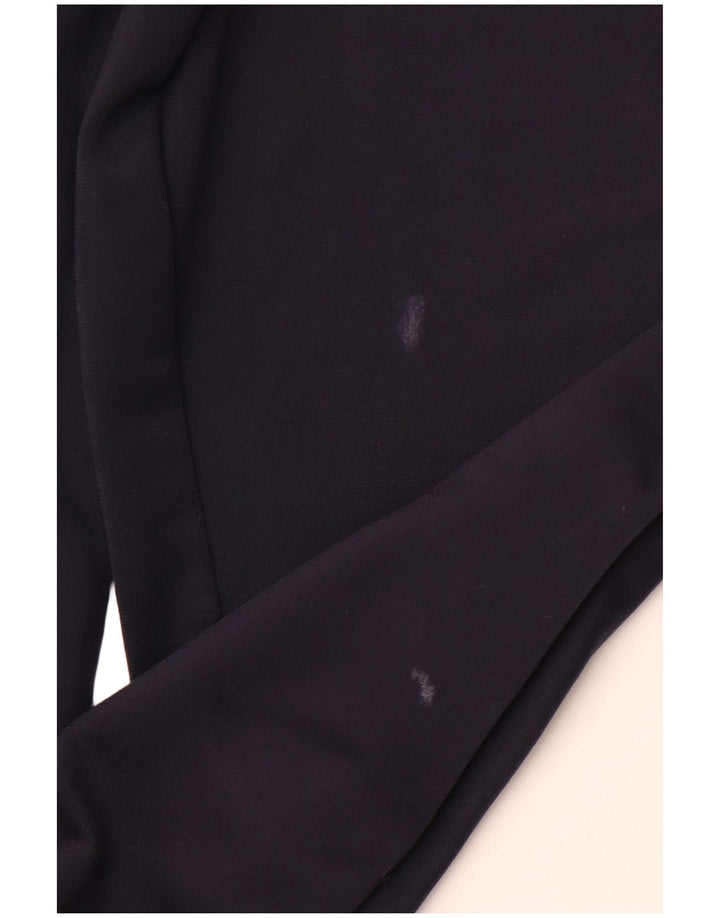 HUMMEL Mens Tracksuit Trousers Joggers Medium Navy Blue Polyester