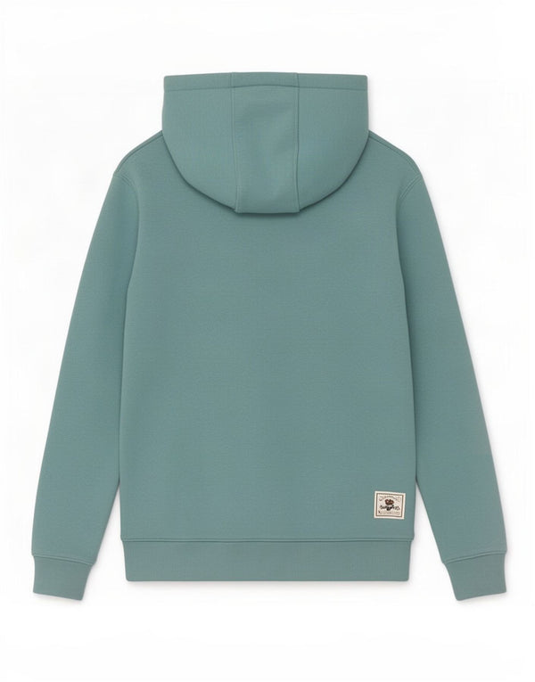 Rip Curl Boys Graphic Hoodie Jumper 11-12 Years Medium Turquoise Cotton