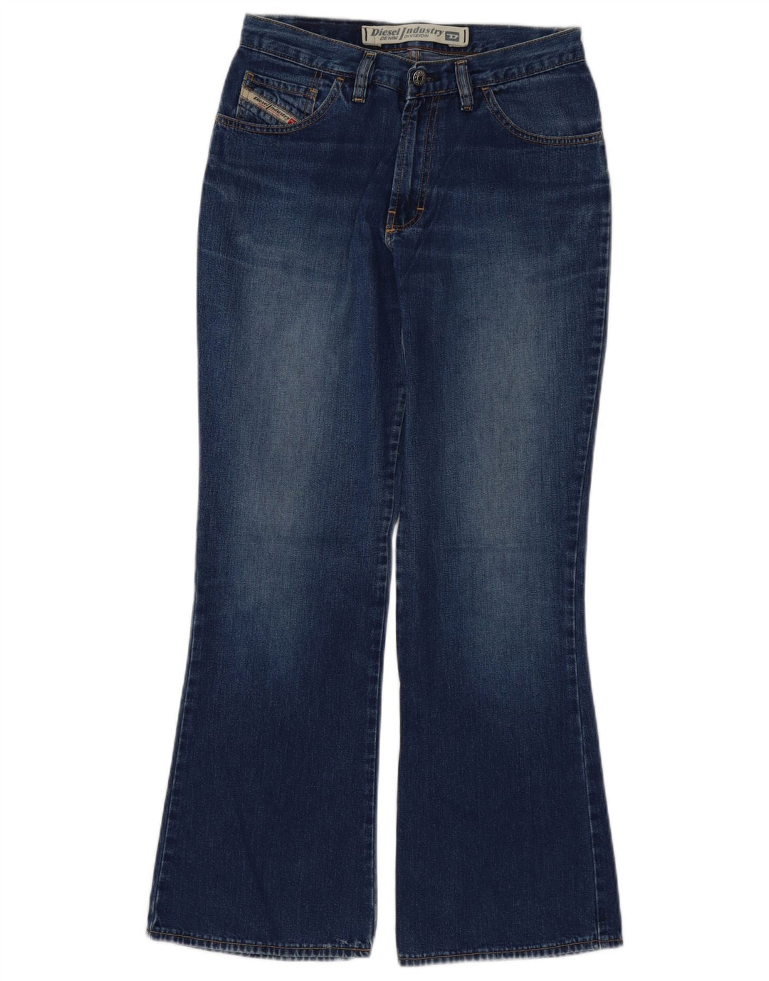 Diesel Womens Flared Jeans W29 L29 Blue