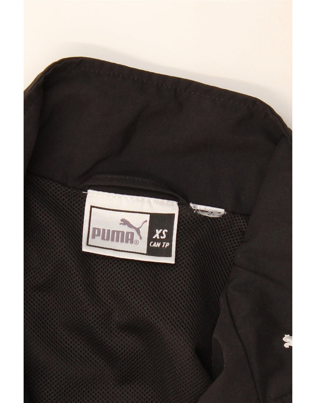 PUMA Mens Loose Fit Tracksuit Top Jacket XS Black