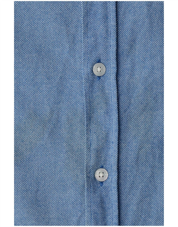 Massimo Dutti Mens Shirt Medium Blue