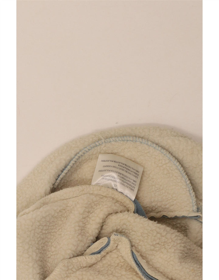 Vintage Mens Fleece Jacket UK 42 XL Blue Polyester