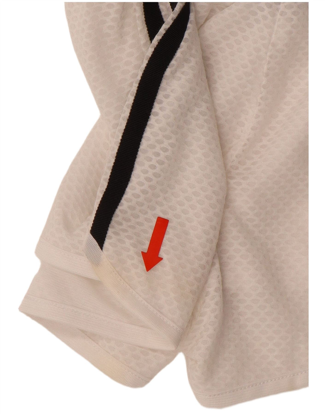 ADIDAS Womens Sport Shorts UK 8 Small White Polyester