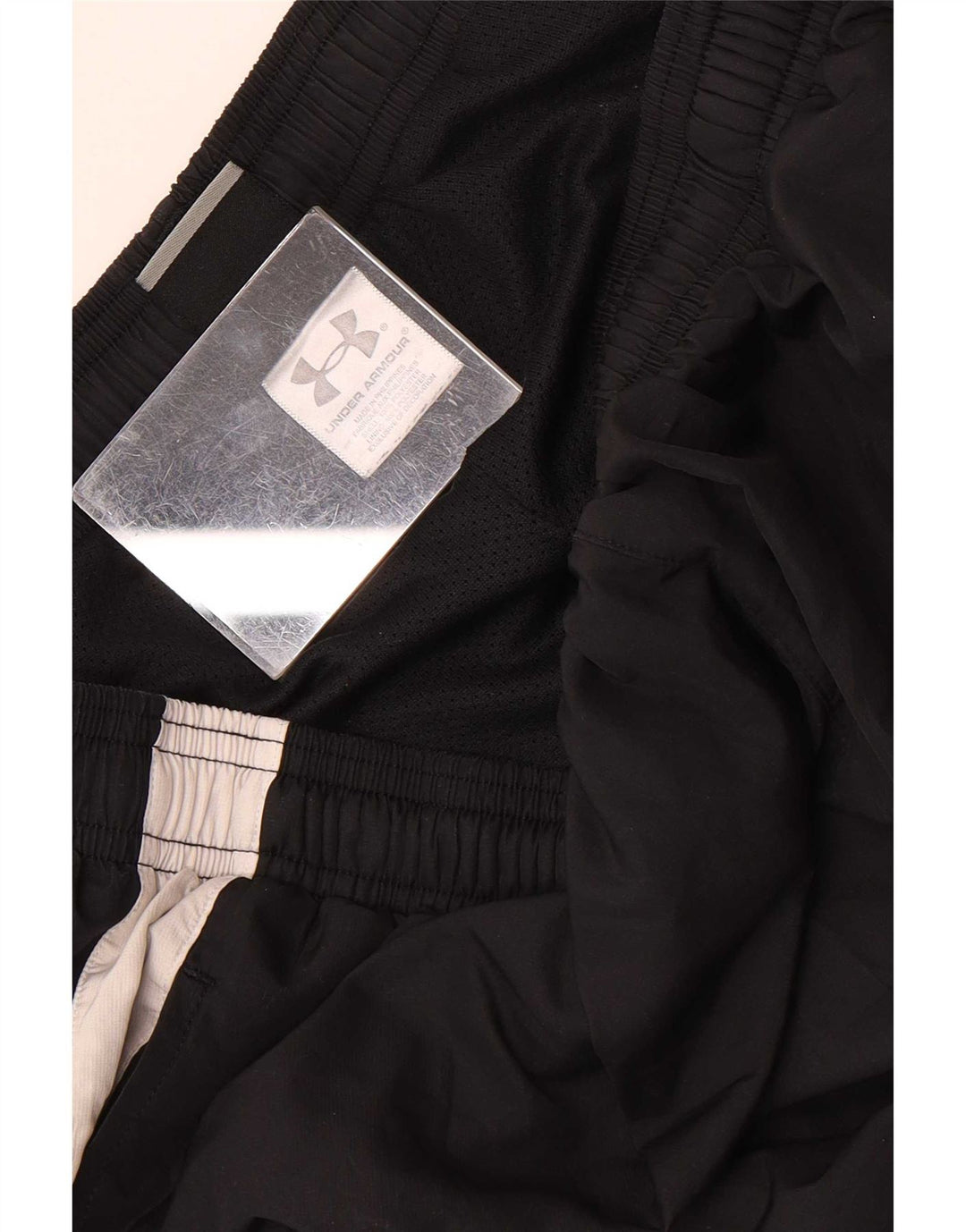 Under Armour Mens Tracksuit Trousers XL Black Colourblock Polyester