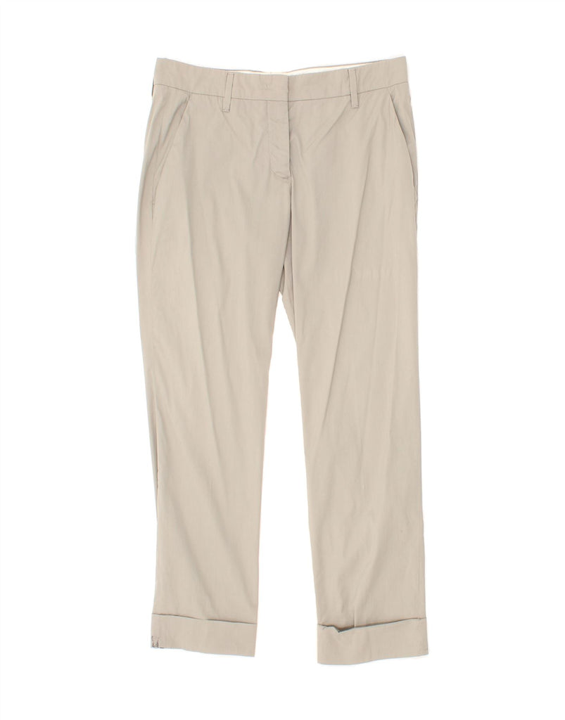 PRADA Womens Straight Chino Trousers EU 40 Medium W30 L26 Grey Cotton Vintage Prada and Second-Hand Prada from Messina Hembry 