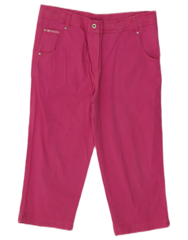 Champion Girls Capri Trousers 13-14 Years XL W28 L16 Pink