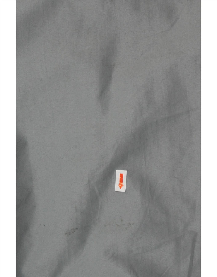 CARABOU Mens Bomber Jacket UK 46 3XL Grey Polyester