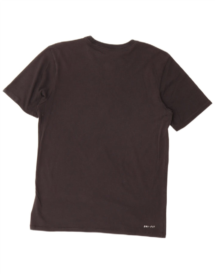 Nike Mens Athletic Cut Graphic T-Shirt Top Medium Black