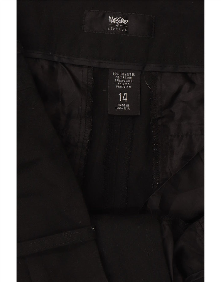 MOSSIMO Womens Bootcut Casual Trousers US 14 XL W36 L32 Black Polyester Vintage Mossimo and Second-Hand Mossimo from Messina Hembry 