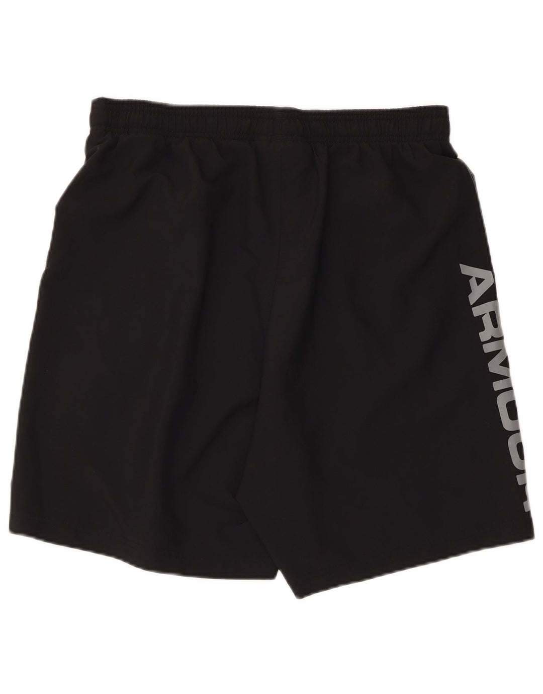UNDER ARMOUR Mens Heat Gear Graphic Sport Shorts Large  Black Polyester