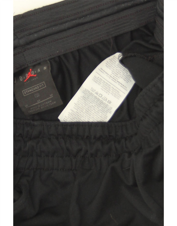 Jordan Mens Standard Fit Tracksuit Trousers Medium Black Colourblock