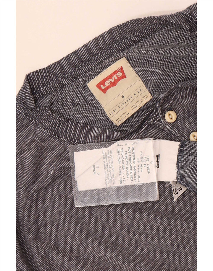Levi's Mens Top Long Sleeve Medium Grey Cotton