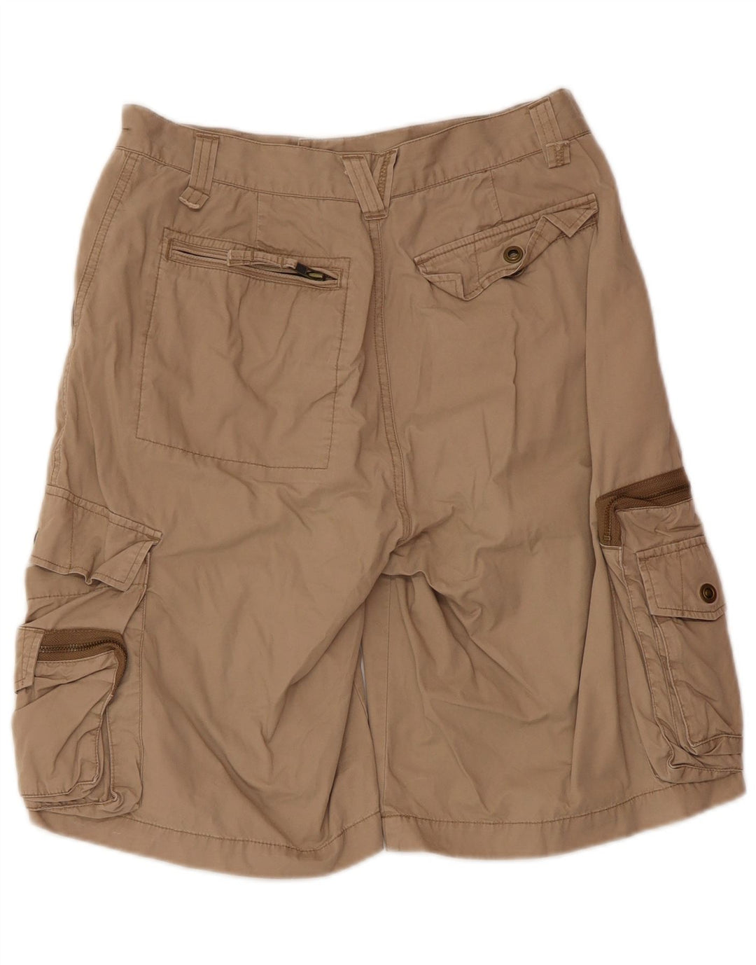Celio Mens Cargo Shorts W38 XL Beige Cotton