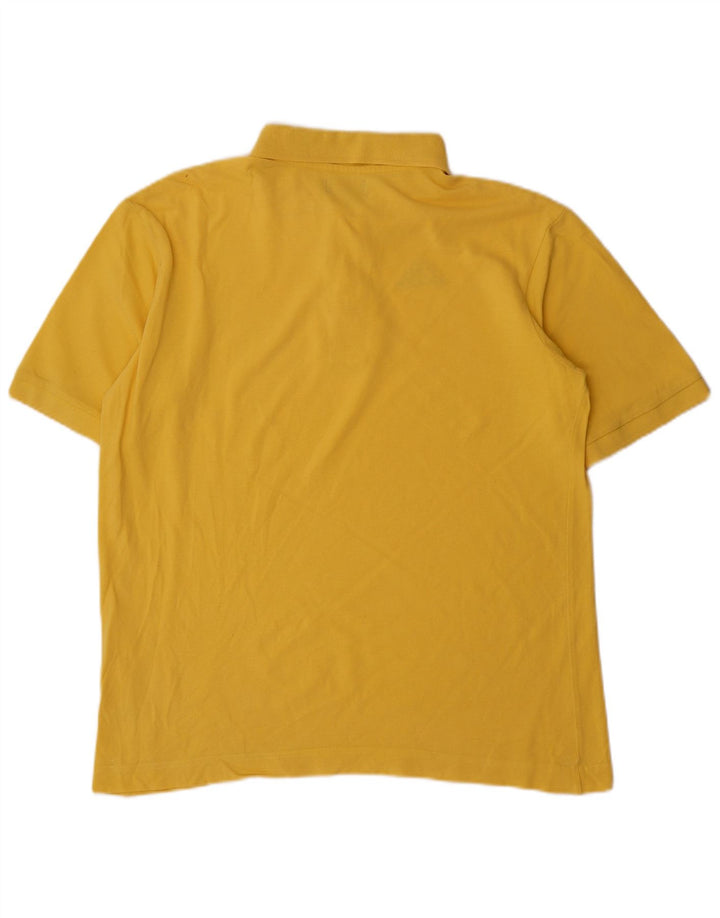 Kappa Mens Polo Shirt Large Yellow