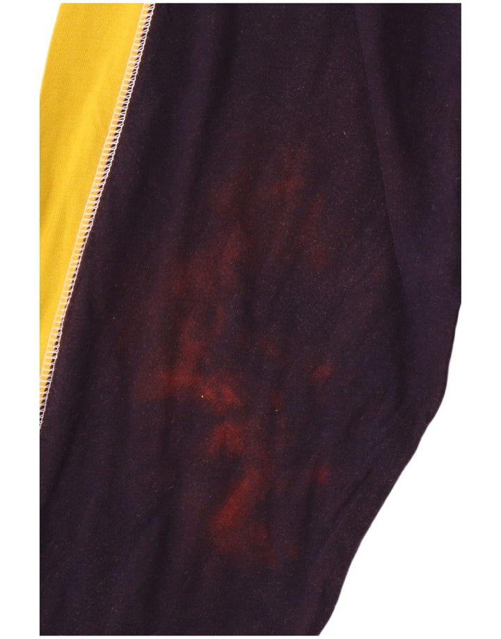 PUMA Mens Top Long Sleeve XL Navy Blue Colourblock Sports