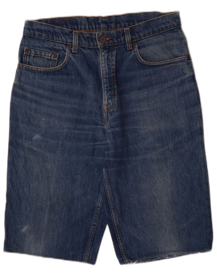 LEVI'S Mens Denim Shorts W34 Large  Blue Cotton